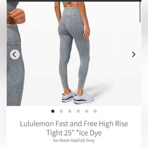 NWOT!! Lululemon Fast and Free High-RiseTight